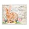 Stupell Industries Spring Floral Happy Easter Bunny Framed Giclee Art